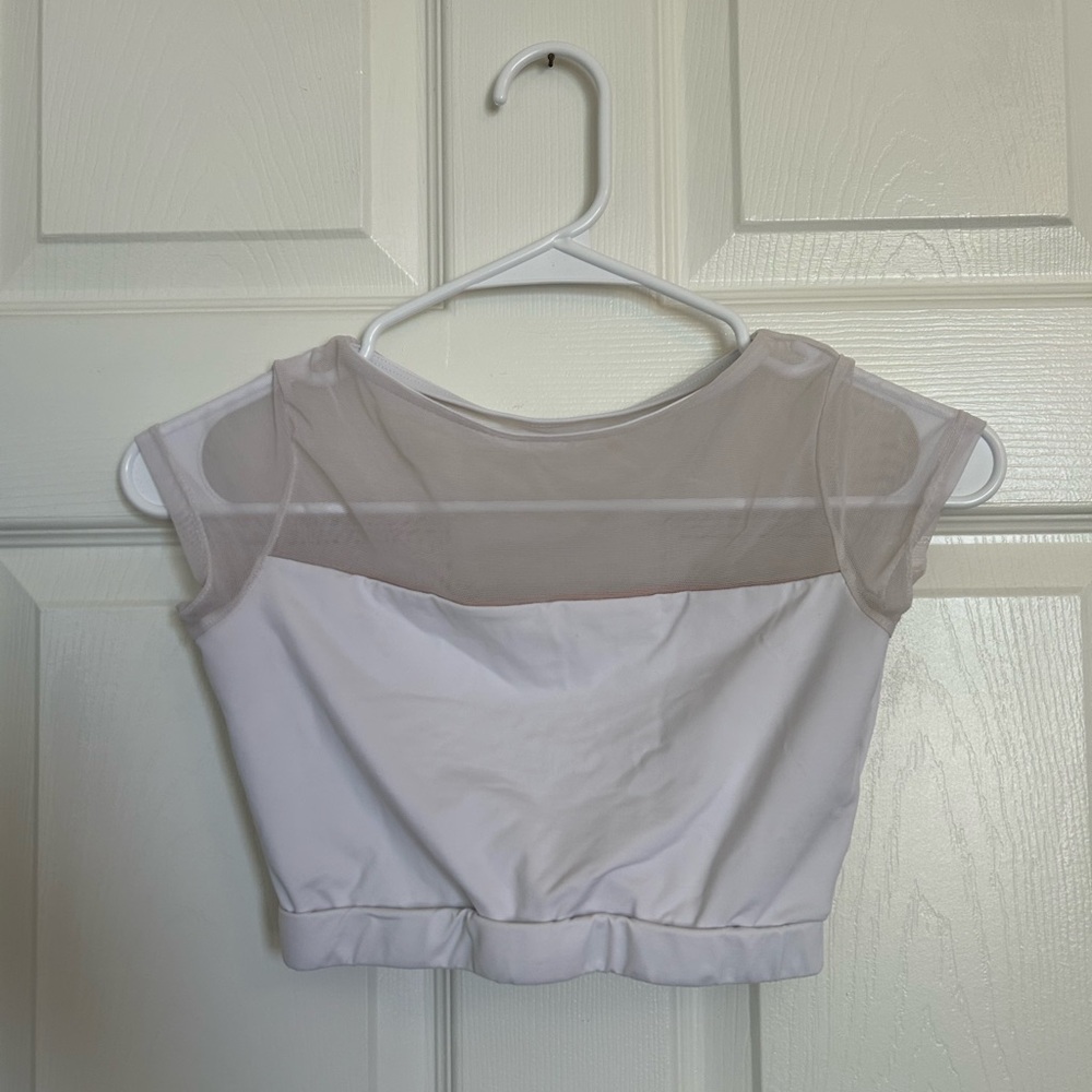 Dance mesh sports bra